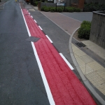 Cycle Lane Colour Painting in Thornton 8