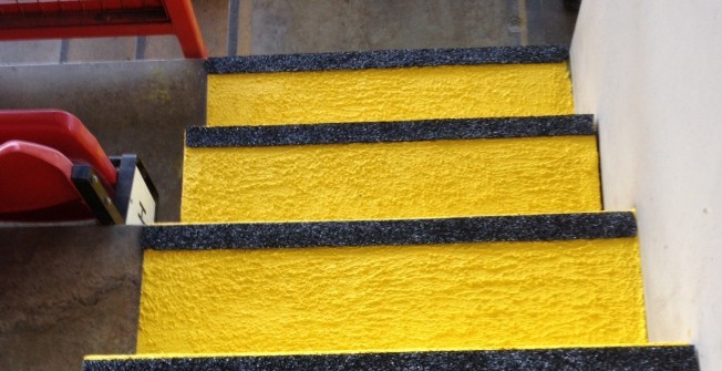 Anti-Slip Step Paint in Alderton