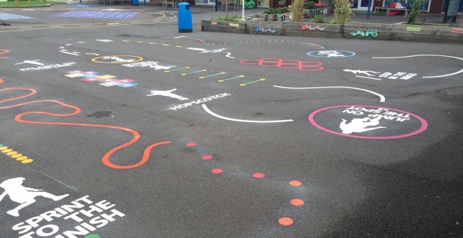 School Play Area Design in Bacton