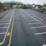 Car Park Line Markings in Downend 6