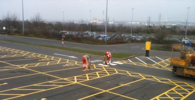 Outdoor Surface Painting in Newton